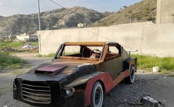 مواطن برجال ألمع يقترب من صناعة سيارة رياضية بتقنيات متطورة