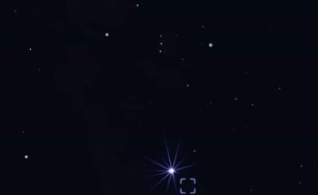 رصد جسم خافت قرب الشعرى .. الليله