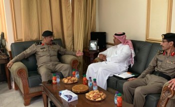 شرطة عسير وفرع وزارة العمل والتنمية بالمنطقة يناقشان آليات التعاون المشترك بين القطاعين