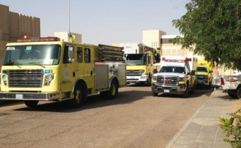 «مدني بريدة» يباشر عددًا من الحرائق في نفس الوقت
