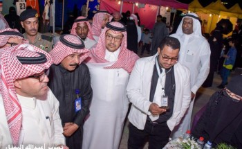 رئيس المنظمه العربيه للسياحه في زيارة مهرجان هب البراد ٢ في الأحساء