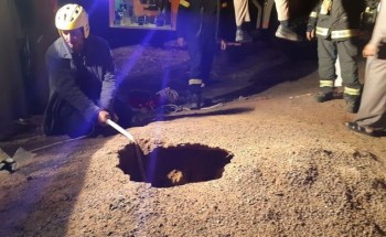 إنقاذ طفل بأحد قری حائل سقط في بئر إرتوازي