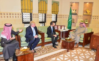 معالي وكيل إمارة الرياض يستقبل أعضاء فريق برنامج تطوير وزارة الداخلية