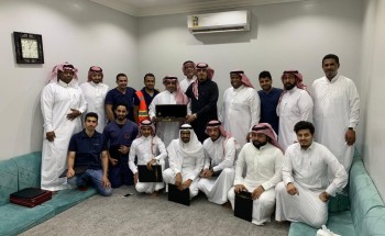الهلال الأحمر بمحافظة جدة يكرّم المتميزين من منسوبيه