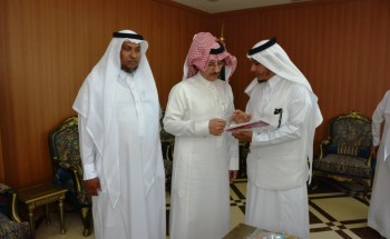 محافظ محايل يستقبل رئيس وأعضاء إدارة نادي الشهيد الرياضي ..