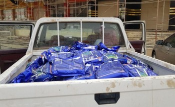 بلدية المسارحة تضبط 650كيلوجرام من الأرز منتهي الصلاحية بأحد المستودعات الشهيره بالمحافظة..