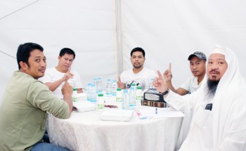 إسلام ٨٠ وافداً بمخيم “هداية” الرمضاني ‪ ‬