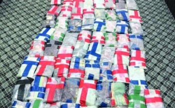 إحباط تهريب 93 كيلو حشيش في «إطار» مركبة