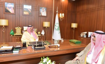 أمير حائل يستقبل رئيس فرع النيابة العامة بالمنطقة