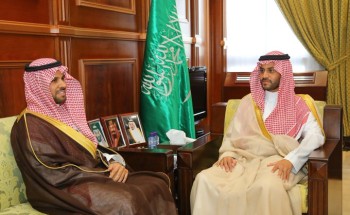 سمو نائب أمير حائل يستقبل أمين مؤسسة “إخاء”