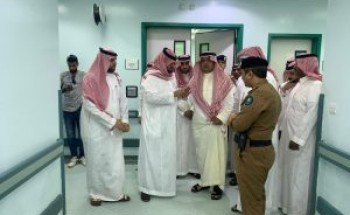 سمو محافظ حفر الباطن يقف ميدانيًا على اثار العاصفة المطرية