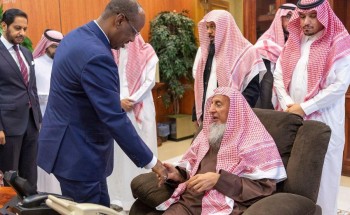 مفتي عام المملكة يستقبل وزير الشؤون الإسلامية والثقافة والأوقاف الجيبوتي
