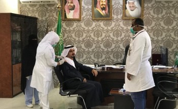 صحة بيشة تواصل جهودها للتطعيم ضد الانفلونزا الشتوية لعام1441هـ