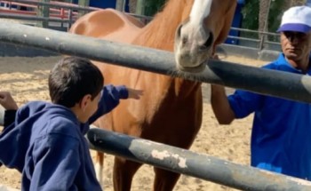 أبناء حضانة الدمام في ضيافة مربط القناص