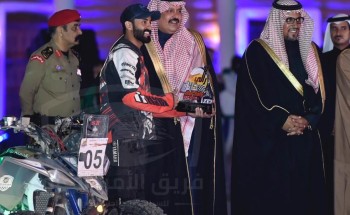 أمير منطقة حائل يشيد بالأمن العام في رالي حائل نيسان الدولي ٢٠٢٠ تنظيماً ومشاركة خلال التتويج بألقاب المراكز المتقدمة