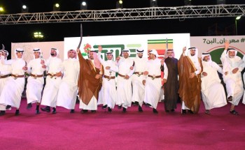 بالصور فرقة فرسان ال ينفع بتمنية شهران تشعل حماس الجمهور بمهرجان البن