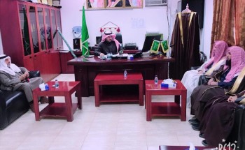 مدير عام فرع الرئاسة العامة لهيئة الأمر بالمعروف بالجوف يتفقد مركز هيئة صوير