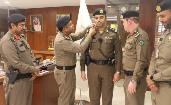 مدير إدارة مرور الرياض يقلد “حمود المشعلي” رتبته الجديدة