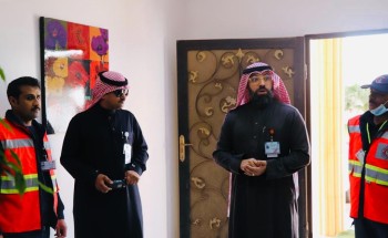 مدير الهلال الأحمر بالجوف يتفقد سير العمل ببعض المواقع التابعة للهيئة بالمنطقة