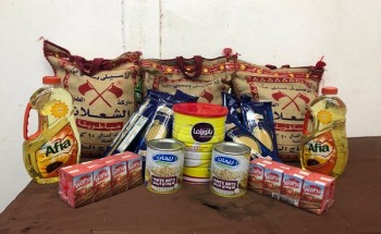 مركز صفوه الخيري ينتهي من توزيع 1200  سلة غذائية على مستفيديه