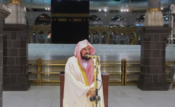 معالي الرئيس العام لشؤون المسجد الحرام والمسجد النبوي الشيخ الدكتور ” عبدالرحمن بن عبدالعزيز السديس” خلال كلمته بمناسبة شهر رمضان : هذه فرصة لأن نبتهل لله بأن يرفع هذه الجائحة