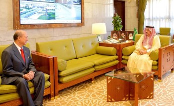 سمو الأمير فيصل بن بندر يستقبل سفير جمهورية ميانمار لدى المملكة