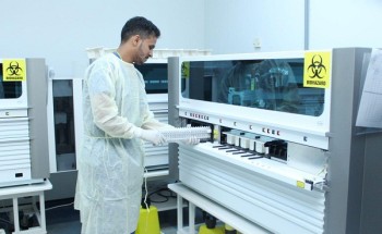أكثر من نصف مليون فحص مخبري بمستشفى الملك فهد بجازان