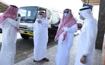 في اليوم الأول لإغلاق السوق .. وكيل الأمين للخدمات يتفقد أعمال الصيانة والتنظيم بسوق الخضار والفواكه المركزي