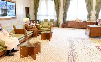 سمو أمير منطقة الرياض يستقبل مدير فرع هيئة الأمر بالمعروف والنهي عن المنكر بالمنطقة