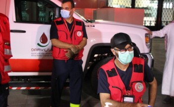 من جانب المسجد النبوي الشريف الهلال الأحمر بالمدينة يطلق حملة التبرع بالدم