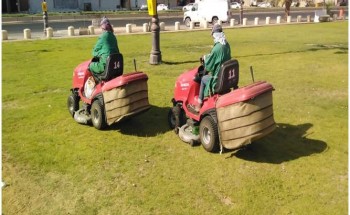 امانة منطقة تبوك …. إستزراع مليون زهرة صيفية وقص وتشكيل ما يزيد عن 2800 شجرة بزروميا