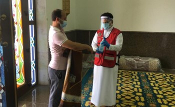 الهلال الأحمر بالشرقية يقيم نقاط فرز وفحص أولي للمصلين في عدد من جوامع المنطقة الشرقية