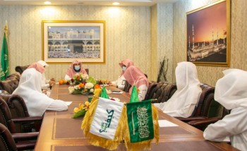 إطلاع وكالة الشؤون العلمية والفكرية على خطة معهد الحرم المكي في التعليم عن بعد، للعام الدراسي ١٤٤٢