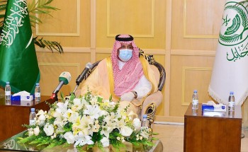 أمير منطقة حائل يستقبل وكلاء الإمارة ومديري ‏العموم ‏المهنئين بعيد الأضحى المبارك ‏