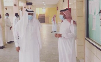 مدير تعليم مكة يزور ميدانياً عدداً من مدارس الوسط ،