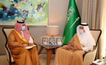 أمير منطقة حائل يجتمع بوزير النقل لمناقشة عدداً من الموضوعات