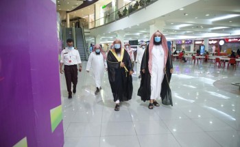 مدير عام فرع الرئاسة لهيئة الأمر بالمعروف والنهي عن المنكر بمنطقة الرياض يقف ميدانياً على تنفيذ حملة (الصلاة نور)