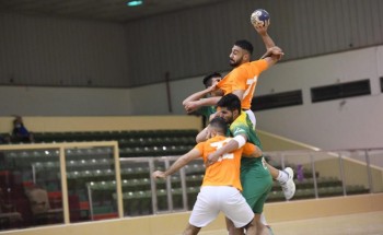 النور ومضر يواصلان صدارتهما للدوري الممتاز لشباب اليد