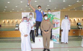 تتويج أبطال أولمبياد الرماية