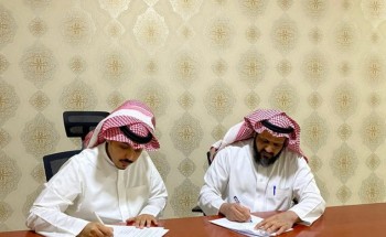 عقد اتفاقيه مجتمعية بين لجنة التنمية بحي النهضة بالرياض وفريق بروين التطوعي