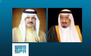 خادم الحرمين يتلقى رسالة خطية من ملك مملكة البحرين