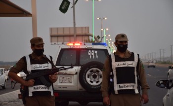 القوات الخاصة لأمن الطرق تشارك أبناء الوطن احتفالهم باليوم الوطني التسعين