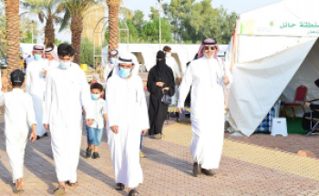 وسط بيئة زراعية سياحية .. إنطلاق فعاليات مهرجان التمور والأسرة بحائل