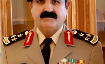 مدير شرطة حفر الباطن العميد فايز الشهراني يشكر المعزين في وفاة والده