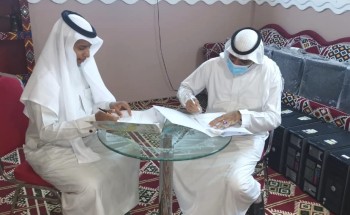 جمعية بر المسارحة تدعم طلاب المسارحة بأجهزة حاسب مكتبي للتعليم عن بعد