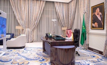 برئاسة خادم الحرمين الشريفين .. مجلس الوزراء يعقد جلسته ـ عبر الاتصال المرئي ـ