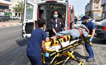 فرع الهلال الأحمر بالمنطقة الشرقية يباشر (76234) بلاغ إسعافي  خلال أول  تسعة أشهر من العام  2020م