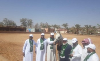 مركز بن عاصي للفروسية والتراث يستقبل رئيس وأعضاء الموسوعة العالمية كيو بيديا