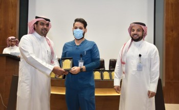 التجمع الصحي الأول يكرم أبطال مستشفى الملك سلمان بالرياض