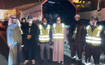 لليوم الثالث على التوالي.. بلدية بني عمرو تواصل إخماد نيران تنومة